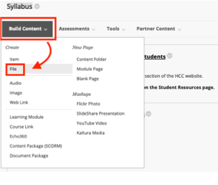Adding A Syllabus Adding A Syllabus