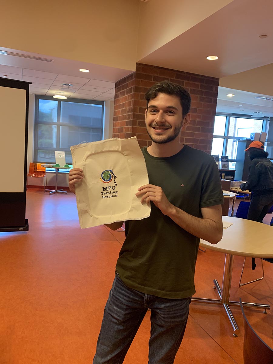 Rafael finishes logo