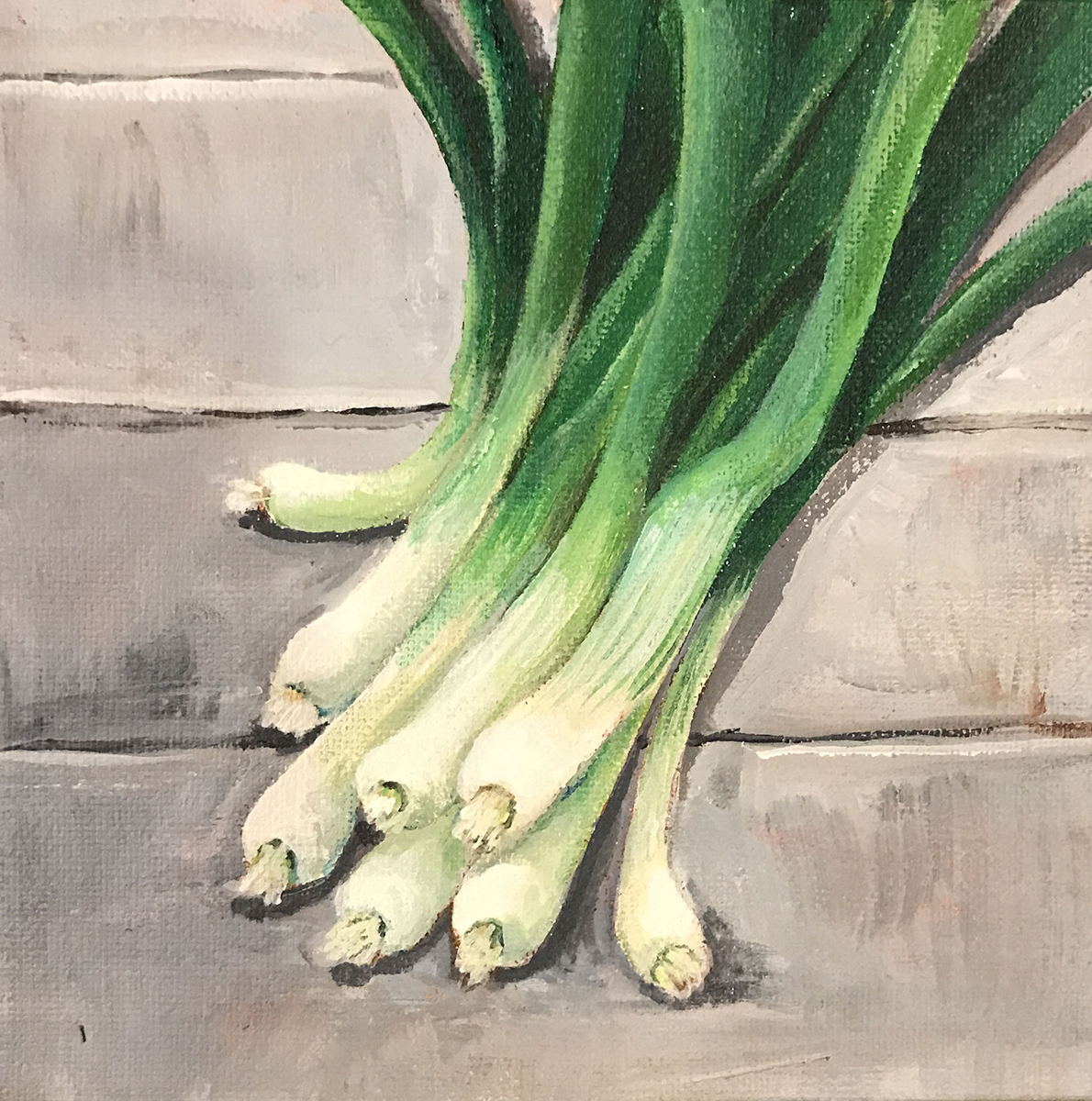 Scallions by Margaret Capron