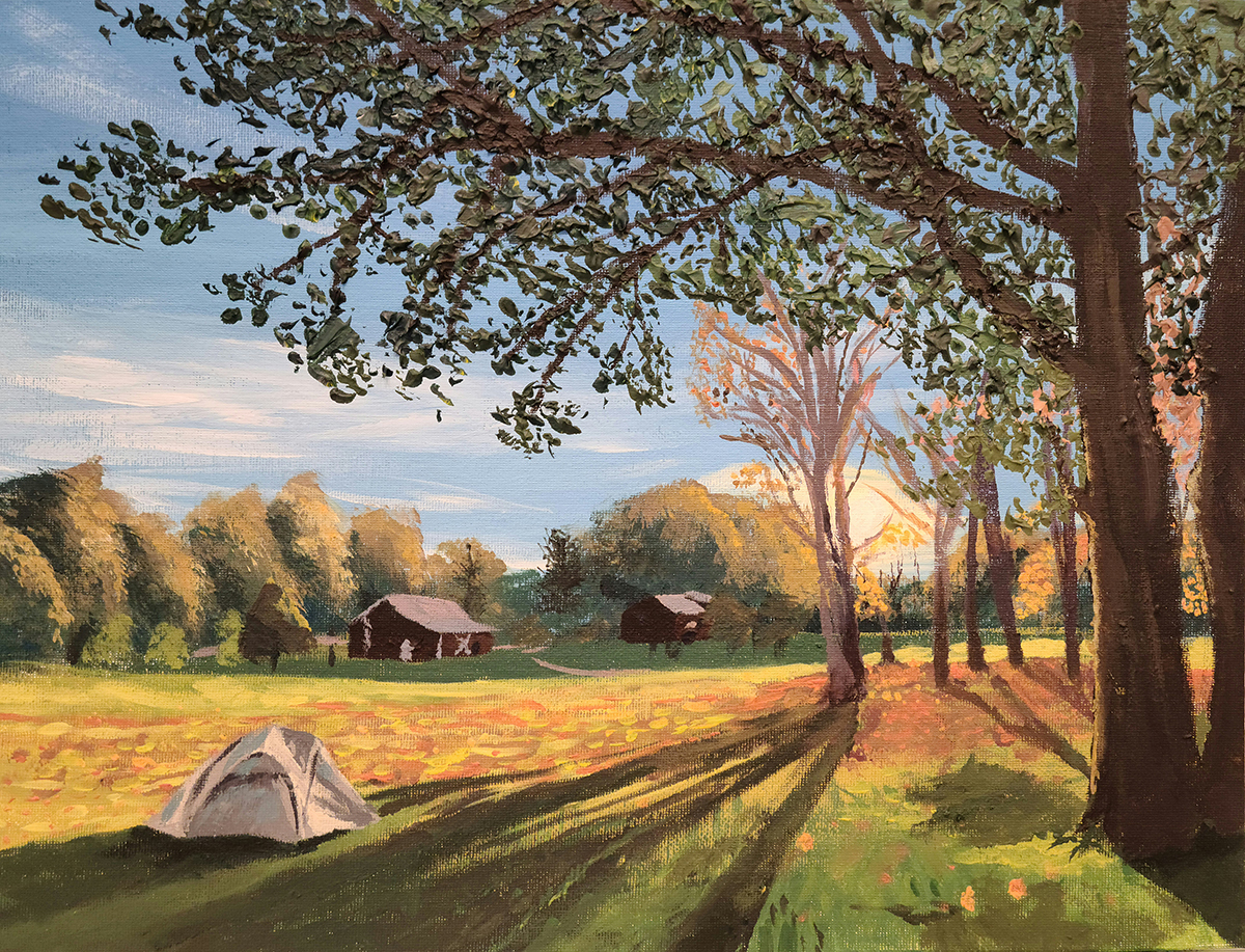 Rumney At Sunrise by Theo Keitt
