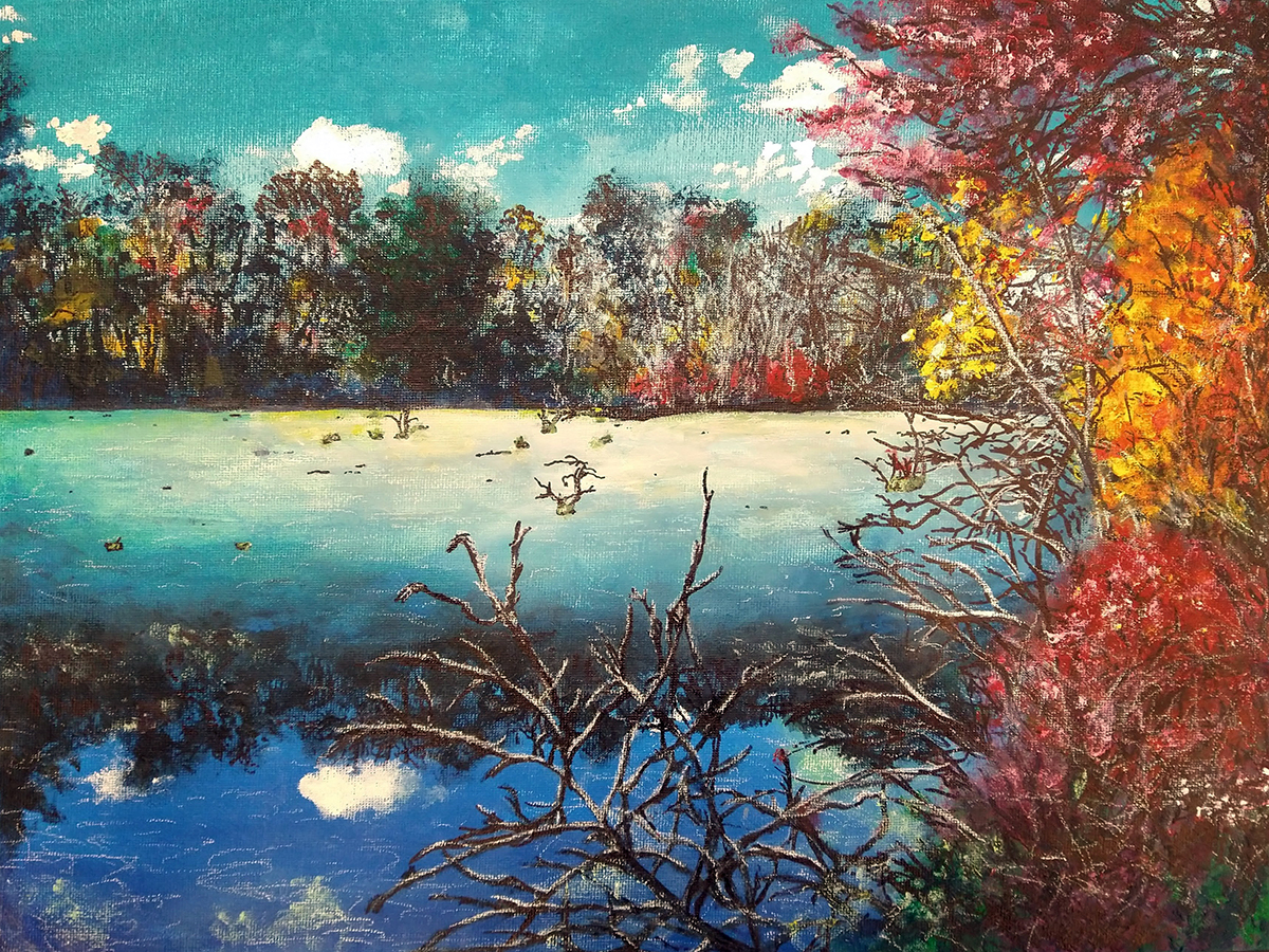 Through the Trees by Tula Fieldler