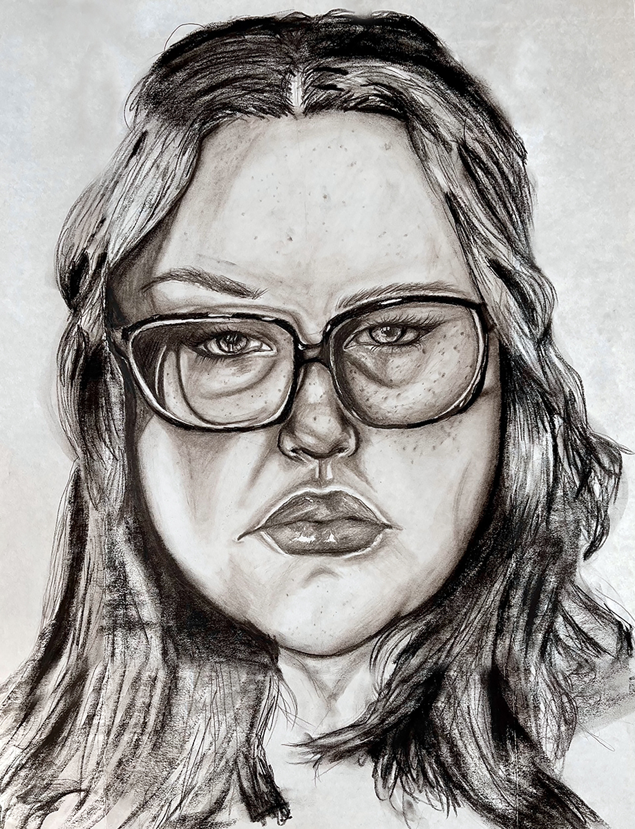 Self-Portrait by Emily Spellman