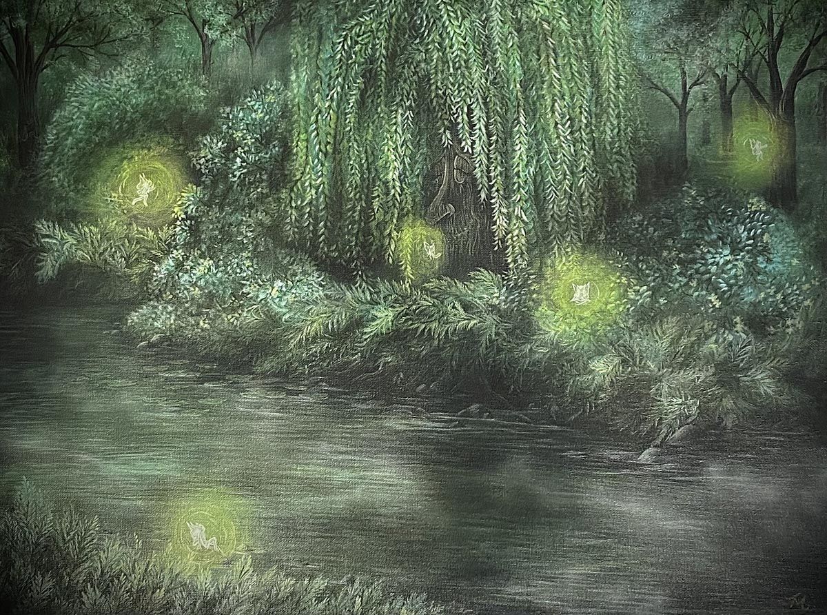 Painting by Theresa Manus-Piccolo (Teacher)