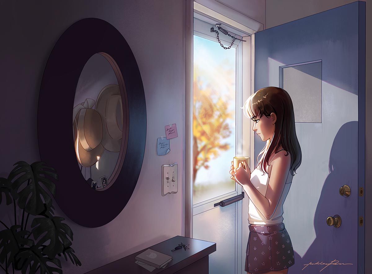Quiet Morning by Madalena Pech