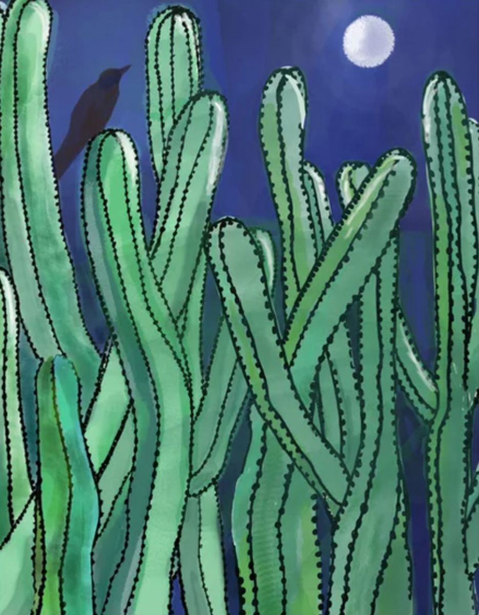 Night Cactus by Margaret Capron