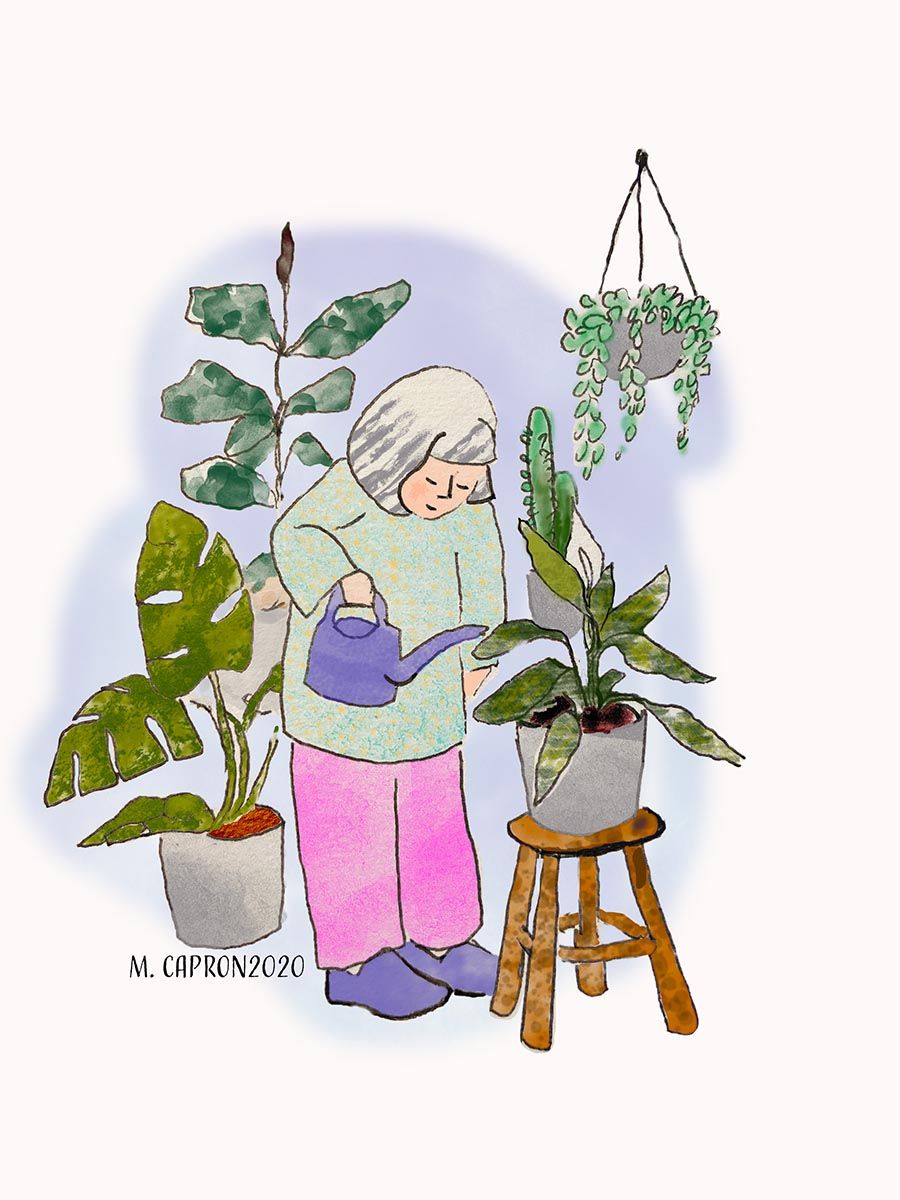 Garden Gal by Margaret Capron (Teacher)