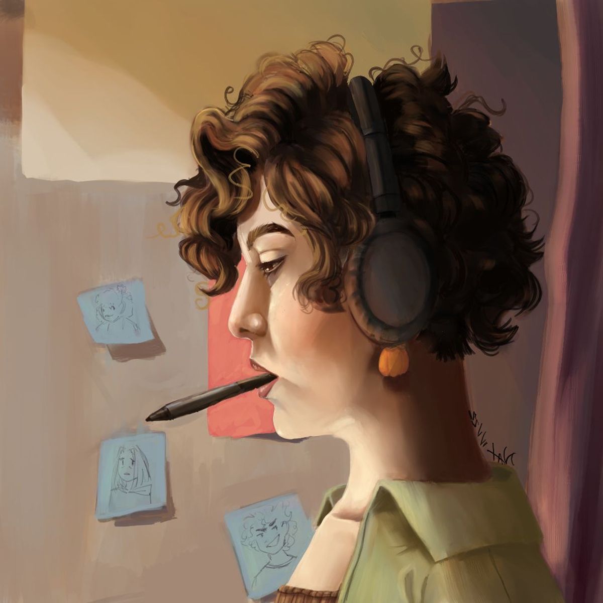 Self Portrait by Lintsay Tejada